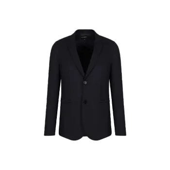 EMPORIO ARMANI FW22 Business Suits Coats Men's Dark Blue