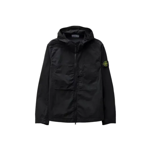 STONE ISLAND Jacket Men's Black
