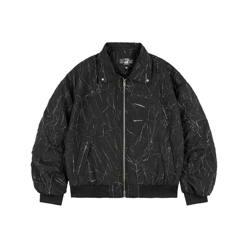 XINYINSU Jacket Spring And Fall Season Unisex Black-0