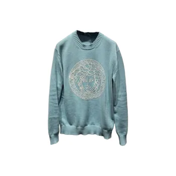 VERSACE Knitwear Men Blue