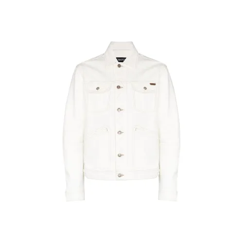 TOM FORD Denim Jackets Men White