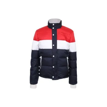 THOM BROWNE· FW21 Down Jacket Men's Red Black White