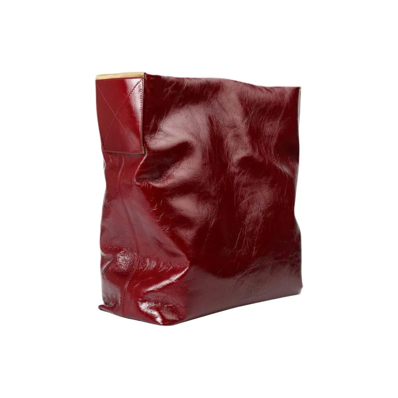 UMA WANG Adjustable Strap Shoulder Bag Tubas Women's Red-1