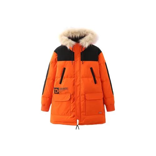 Dickies Down Jacket Winter Men's Orange