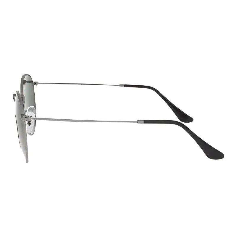 RayBan Metal Round Sunglasses Unisex Silver-2