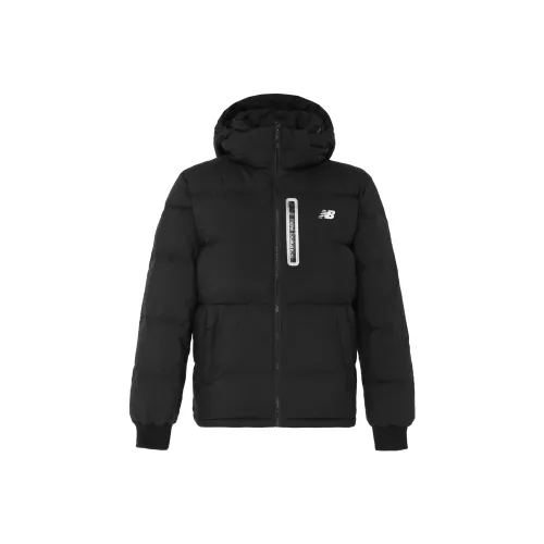 New Balance Down Jackets Men Black