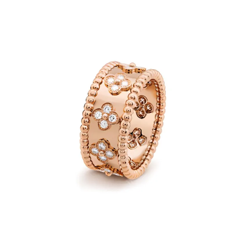Van Cleef & Arpels Rose Gold Rings Women's-1