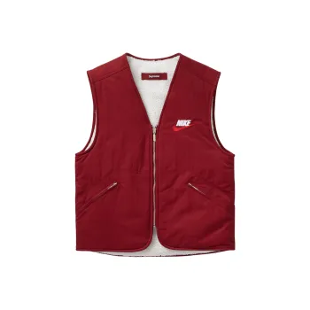 Supreme Nike Reversible Nylon Sherpa Vest