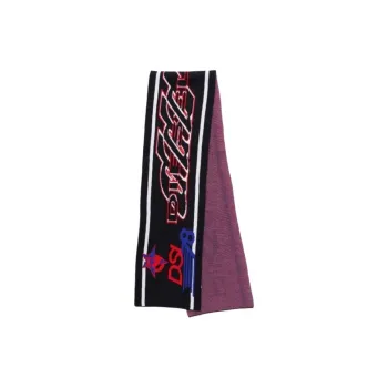 DIESEL Acrylic Knit Scarves Men's Multicolor
