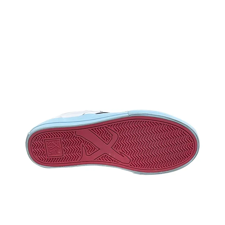 X JIMSUN Coverage Cushioning Balance Low Top Skateboard Shoes Unisex The Blue Of The Sky-3
