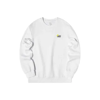 Erke Tennis Series Sweatshirt Men's True White