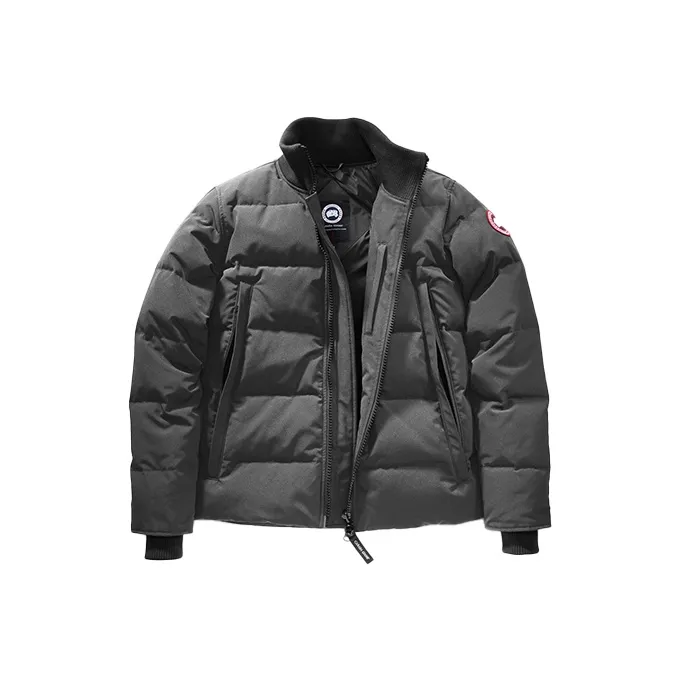 Canada Goose Woolford Series Down Jackets Men Graphite Gray-0