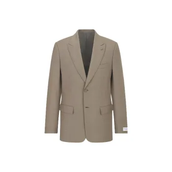 DIOR Single Breasted Long Sleeved Jacket