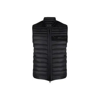 Moncler Vests Men Black