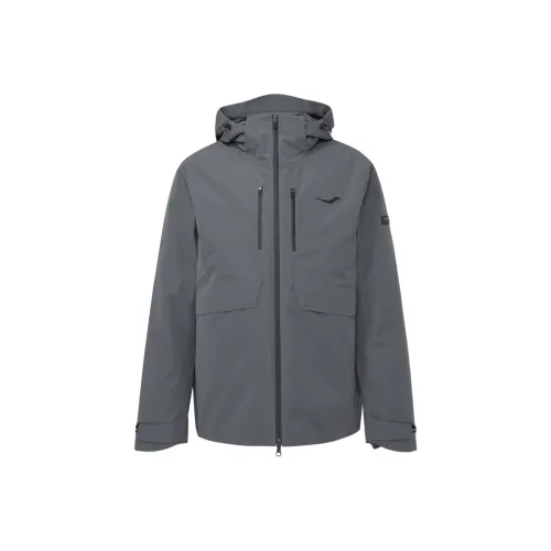 Saucony Down Jacket Unisex Cool Iron Gray