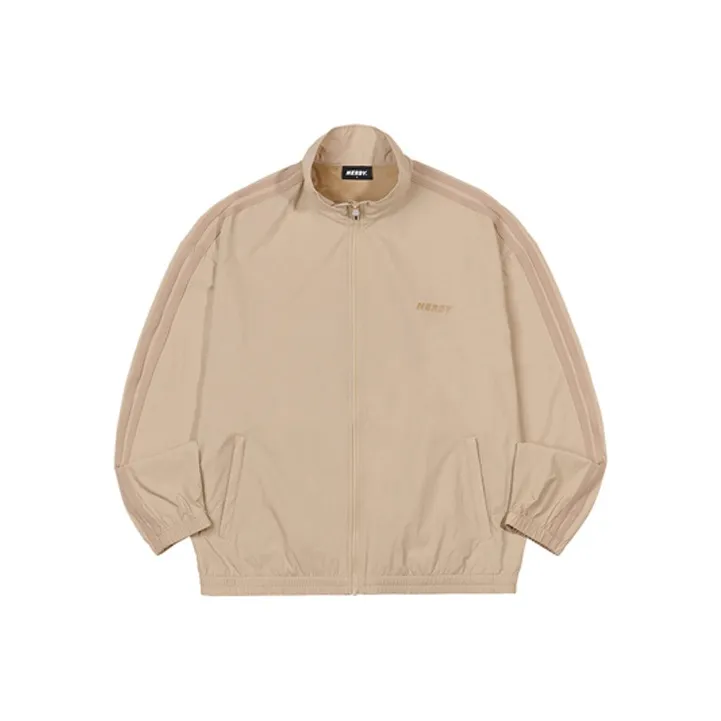 NERDY Windbreaker Jacket Unisex Tea Brown-0