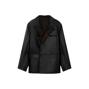 NANUSHKA Notched-lapels Double-breasted Jacket