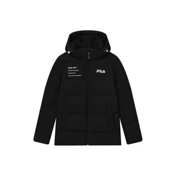 FILA Down Jacket Winter Men's Jet Black