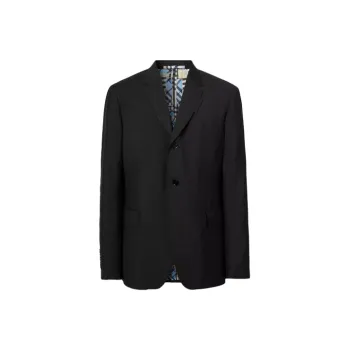 Burberry Business Suits Men Black