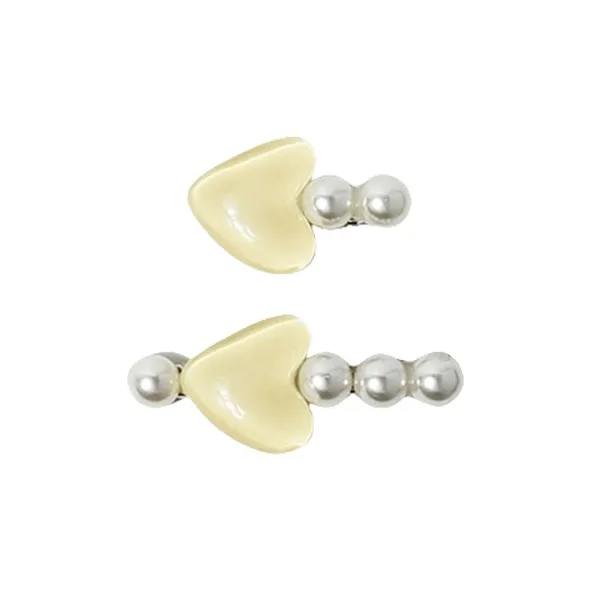 FEO Faux Pearl Hair Clips Women's-6