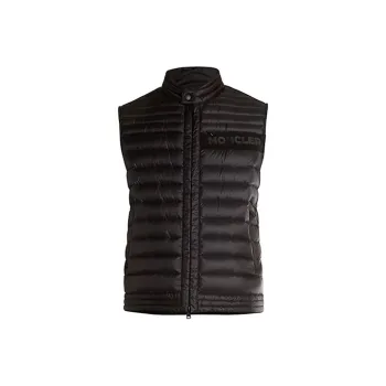 Moncler FW21 Vests Men Black