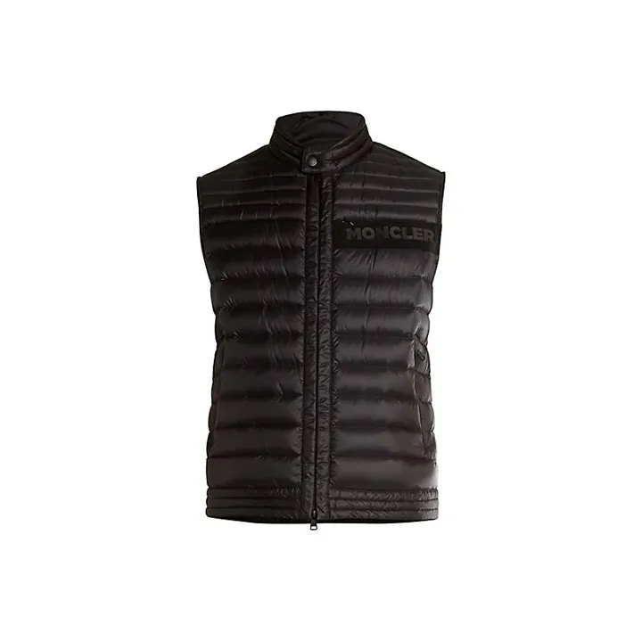 Moncler FW21 Vests Men Black-0