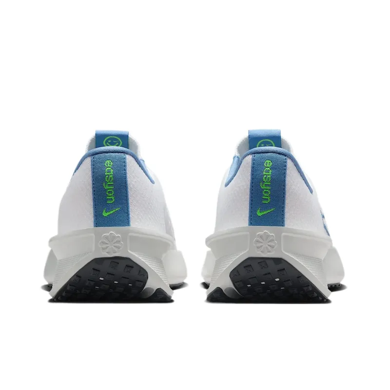 Nike Interact Run EasyOn White Volt Platinum Tint Blue Beyond Women's-4