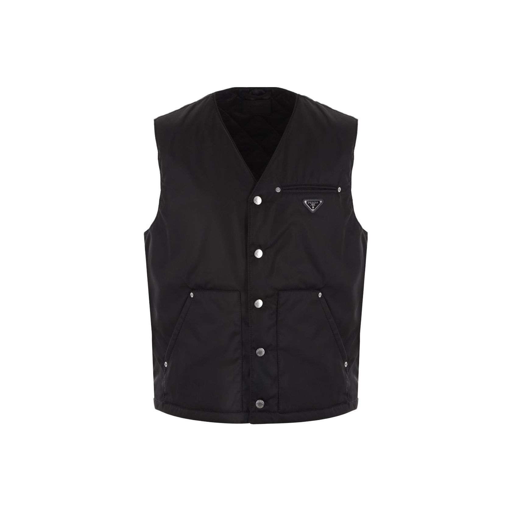 PRADA Vests Men Black - POIZON