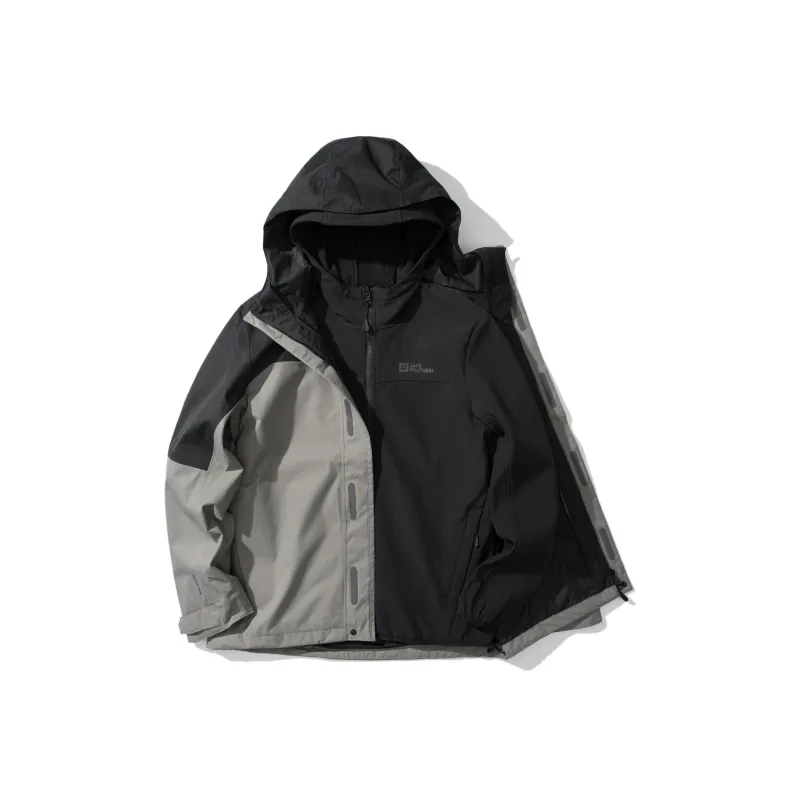 Jack Wolfskin Outdoor Hiking Water-Resistant Water-Repellent Windbreaker Jacket Men's-41