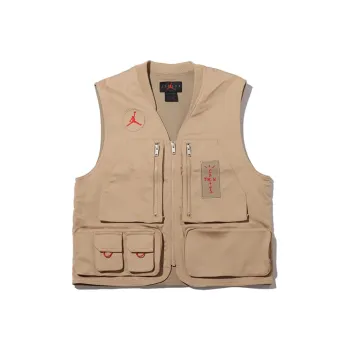JORDAN Cactus Jack X JORDAN Utility Vest Asia Sizing