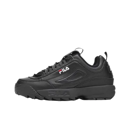 FILA Disruptor 2 Low Top Casual Shoes Men's Black