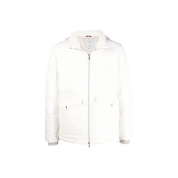 Brunello Cucinelli SS23 Jackets Coats Men's White