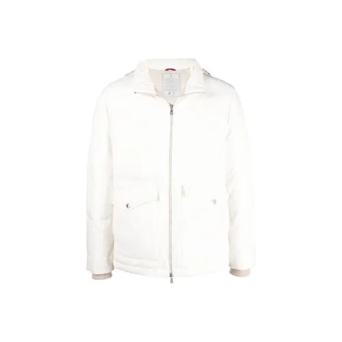 Brunello Cucinelli SS23 Jackets Coats Men's White