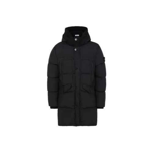 STONE ISLAND Down Jackets Men Black