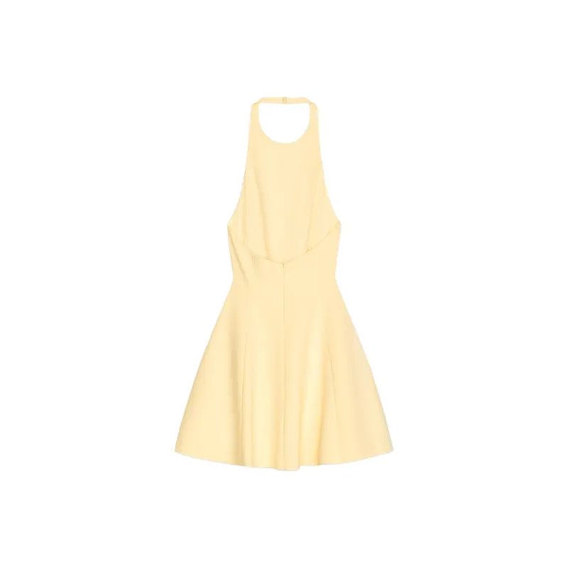 ZARA Sleeveless Dress Women's Yellow-1