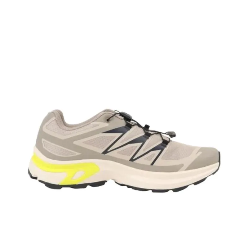 SALOMON XT EVR Anti Slip Wear Resistant Low Top Casual Running Shoes Men's Beige-1