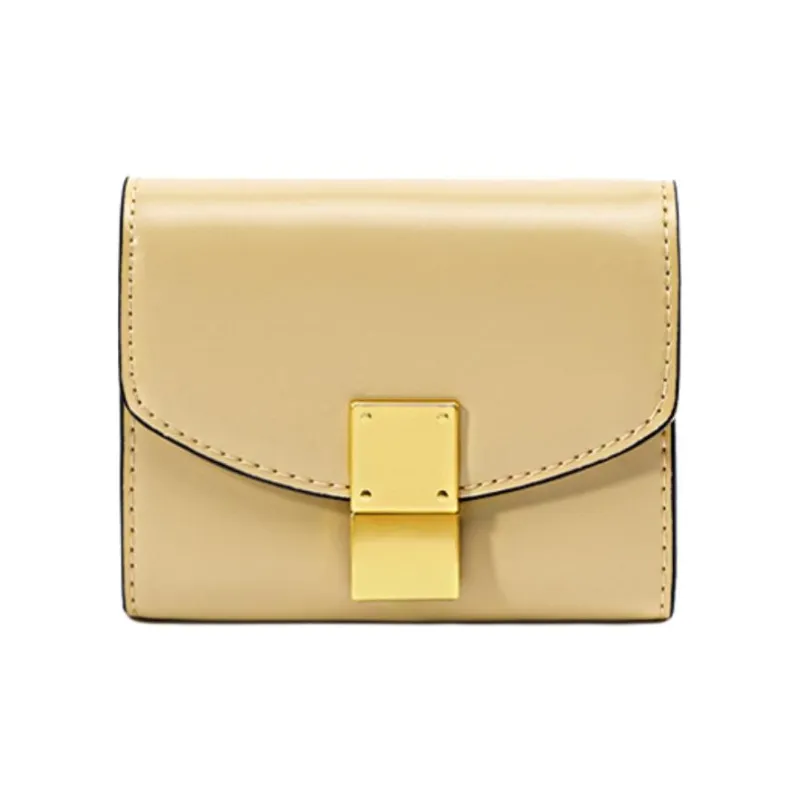 H YXIANG Cow Leather Wallet Women's Multicolor-2