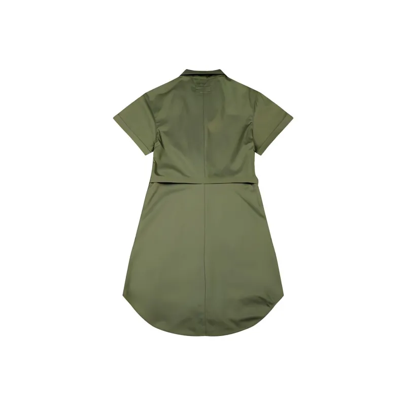 Dickies Mid-Length Dress Army Green-1