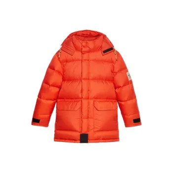 GUCCI x The North Face Down Jacket Winter Men's Orange