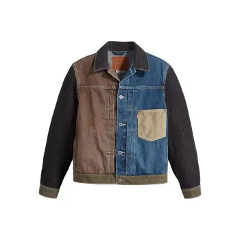 Levis Denim Jackets Men Multicolor