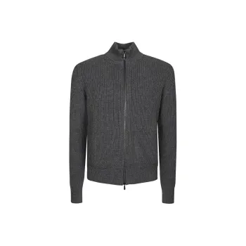 Drumohr Merino wool Zip up Cardigan