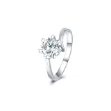 Snowflake Zircon Ring[Adjustable]