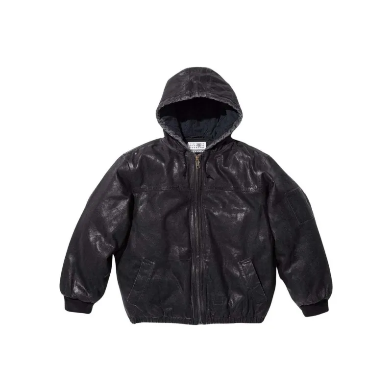 Supreme MM6 Maison Margiela Foil Hooded Work Jacket-4