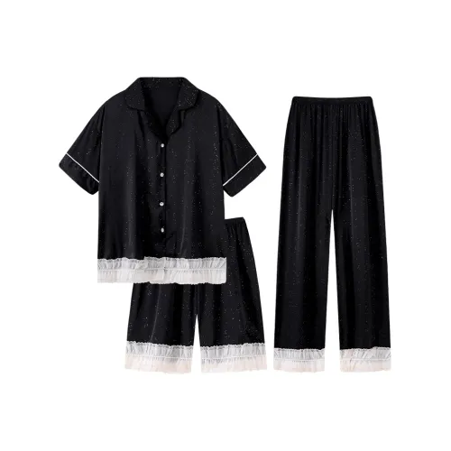 Nodos Shield Pajama Set Women's Black