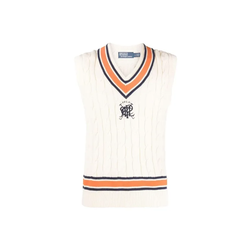Polo Ralph Lauren SS23 Vest Men's Ivory-0