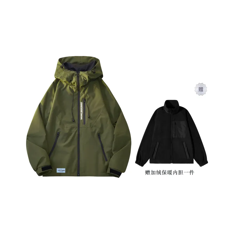 LIGHTNING BEAR Windbreaker Jacket Unisex-4