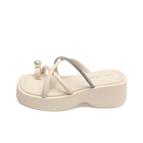 ZHR PVC Polyvinyl Chloride Odor Resistant Slide Slippers Women's