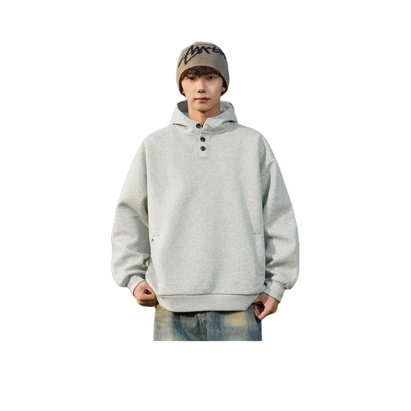 WOOD SOON Vintage Loose Fit Trendy Versatile Pullover Top Unisex-4