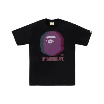 A BATHING APE Logo print Cotton T shirt