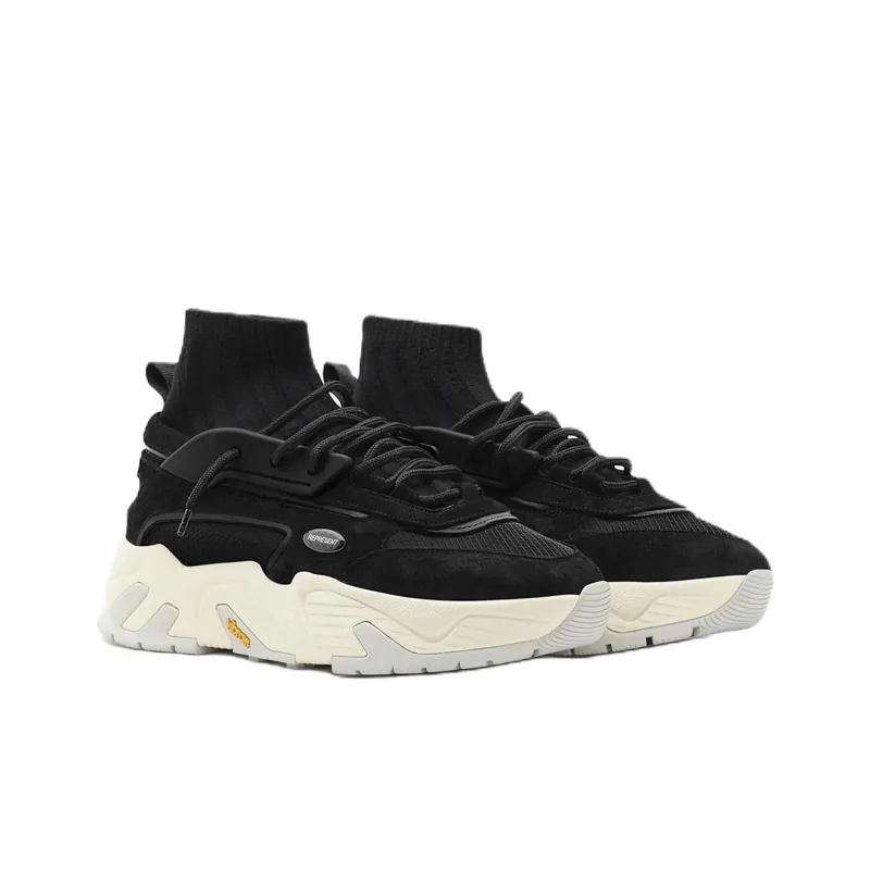 REPRESENT Terrier High Top Casual Shoes Men's Black-2